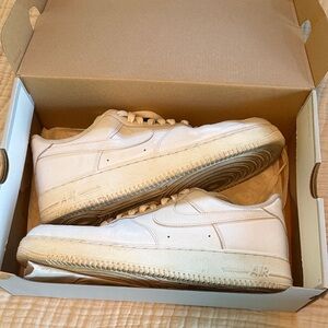 Nike Air Force 1 White Sneakers